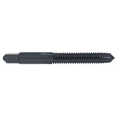 CHICAGO-LATROBE Straight Flute Tap: 1/4"-20 UNC, H3 / 2B, 4 Flute, Plug Chamfer - General Purpose Hand Taps