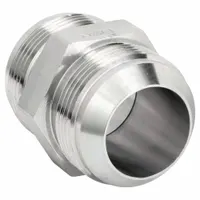 Hydraulic Hose Adapter: 1 1/4 in x 1 1/4 in Fitting Size, Female x Female x Female x Female, Rigid (MPN 2027-20-20S)