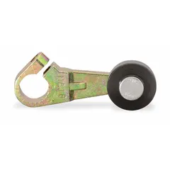 Fixed roller lever accessory for 9007AW series limit switches. Features a rotary lever roller actuator with outside offset roller position and 1.38-inch maximum arm length. Used for mechanical actuation in position sensing and motion limiting applications.