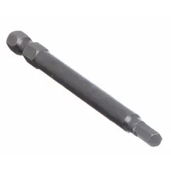 This APEX hex impact bit features a 3/32 in hex head size and is impact rated for use with impact drivers. It is constructed from S2 steel and comes in a standard style, sold as a 5-pack. Suitable for driving fasteners in assembly and maintenance tasks.