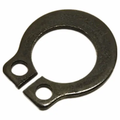 ROTOR CLIP Retaining Ring: Inch, External, Friction, 0.025 in Thick, Fits 1/8 in Shaft Dia - Self-Locking Rings
