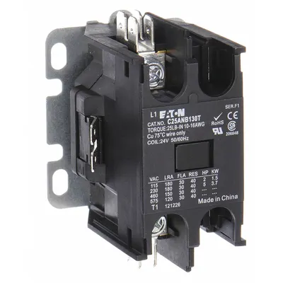 EATON C25ANB140A Non-Reversing Definite Purpose Contactor - Non-Reversing Definite Purpose Contactors