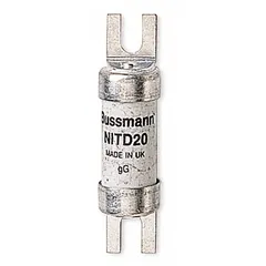British Standard BS88 fast-acting fuse rated 80 A and 550 V AC. Suitable for overcurrent protection in industrial power distribution, motor control centers, and switchgear applications requiring high interrupting capacity.
