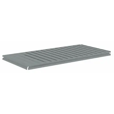 TENNSCO ZBES-3624C Ribbed Steel Decking Shelf Kit for Boltless Shelving - Ribbed Steel Decking Shelf Kits for Boltless Shelving