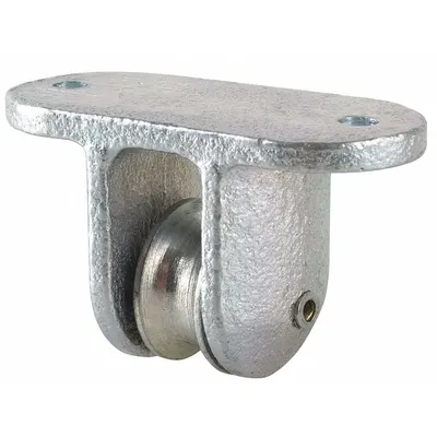 PEERLESS Pulley Block: Plate Pulley Block, Mounted, Upright Mount, Lifting/Pulling - Upright-Mount Pulley Blocks