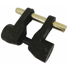 Replacement end anchor assembly for Dayton hoists. Secures the end of the hoist chain or cable to maintain safe load handling in industrial lifting applications. Use as a direct replacement for compatible Dayton hoist systems.