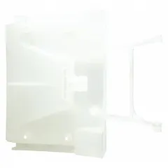 Water inlet component for washing machines and dryers. Prevents backflow and ensures proper water flow during fill cycles. Genuine OEM part.
