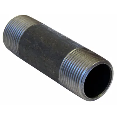 BECK Pipe: 4 in Nominal Pipe Size, Male NPT x Male NPT, 4 ft Lg, Schedule 40 - Schedule 40 Low Pressure Pipe & Pipe Nipples