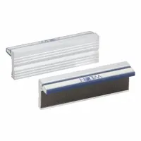 WILTON Magnetic Jaw Cap: Aluminum, For 4 in Vise Jaw Wd, 4 in Jaw Cap Wd, 4 in Jaw Cap Lg, A4