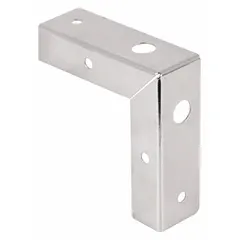 This hanging door pivot bracket provides a pivot point for closet doors in residential or light commercial settings. Sold as a pair, each bracket measures 1 1/8 inches wide and 3 3/8 inches high. The bracket supports smooth door operation and is designed for use with standard hanging door applications.