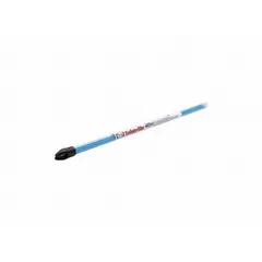 Flux-coated brazing alloy with 40% silver content, 1/16 in diameter, 18 in length. Suitable for capillary-action brazing of ferrous and non-ferrous metals in HVAC, refrigeration, plumbing, and industrial piping applications. Packaged in a 4 oz tube.