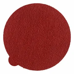 Flexible cool-cutting sanding disc for stainless steel and nickel alloys. Features ceramic abrasive on YF weight polyester backing. 12 in diameter, 80 grit. Part of the 784F series.
