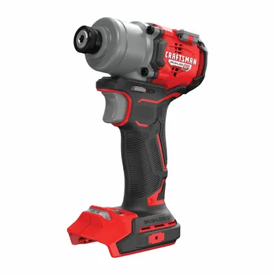 CRAFTSMAN Impact Driver: 1,800 in-lb Max. Torque, 3,200 RPM No Load Speed, Brushless - Craftsman Cordless Impact Drivers