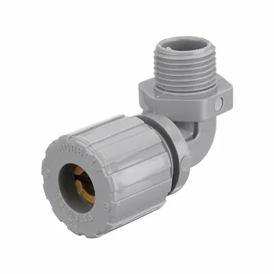 HUBBELL WIRING DEVICE-KELLEMS 90° Plastic Cable Grip - 90° Plastic Cable Grips