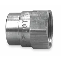 TRAMEC SLOAN Nut Fitting: Brass, 10 PK