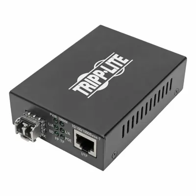 TRIPP LITE N785-P01-SFP Fiber to Ethernet Media Converter - Ethernet Extending Converters