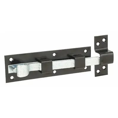 OEM Door Bolt: Spring Bolt, 1 3/16 in Ht, 1 13/16 in Wd, 6 in Lg - Door Bolts