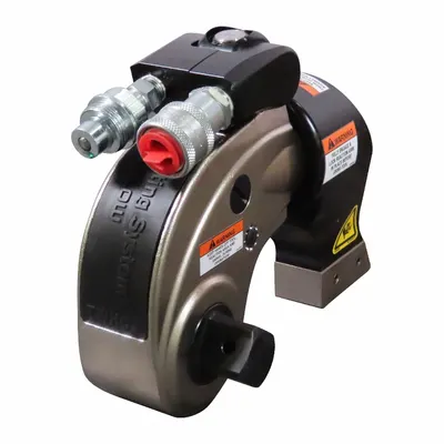 BOLTING Low Profile Hydraulic Torque Wrench: TW Series, 4,252 N-m, 3,136 lb-ft - Torque Wrench Cassettes