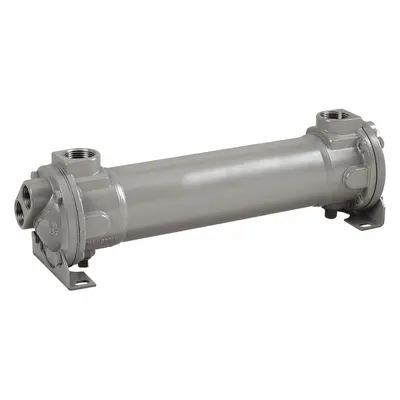 STANDARD XCHANGE Straight-Tube Heat Exchanger, 12 gpm, Stainless Steel Shell - Straight-Tube Heat Exchangers