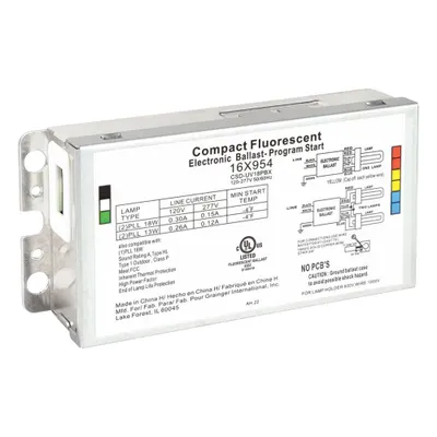 OEM APPROVED VENDOR Programmed Rapid Start Electronic Fluorescent Ballast - Programmed Rapid Start Electronic Fluorescent Ballasts