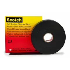 Ethylene propylene rubber tape rated for 69 kV, 1 inch wide, 10 yards long, 30 mil thick. Used for insulating high-voltage cable splices and terminations in utility, industrial, and commercial power applications.