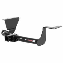 Class III hitch for Honda CR-V. Carbon steel with powder coat finish. No drilling required. 3,500 lb gross trailer and vehicle weight capacity. Suitable for towing trailers, boats, or cargo carriers.