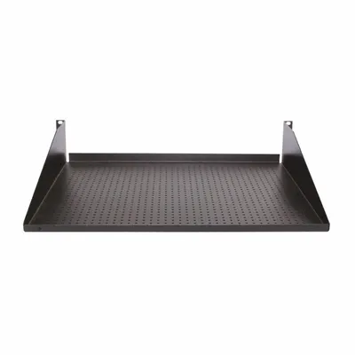 HUBBELL PREMISE WIRING Rack Shelve: 2 u, Perforated Shelf, 14 in Overall Dp - Rack-Mounted Equipment Shelves