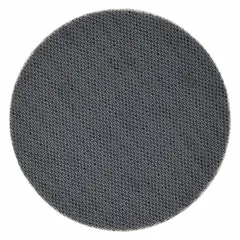 9-inch hook-and-loop mesh abrasive disc with 120-grit aluminum oxide coating. Designed for drywall sanding with dust extraction, compatible with DEWALT DCE800 sander. 25 discs per pack.