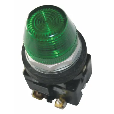 EATON Pilot Light: 30 mm Panel Mounting Size, Green, LED - LED Pilot-Lights