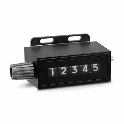 TRUMETER Mechanical Rotary Counter: Top Going (TC), Top Coming (TC), Base Mounting - Mounted Mechanical Counters