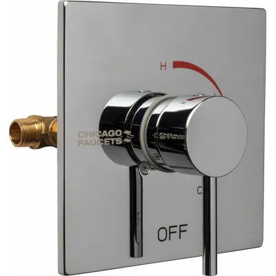 CHICAGO FAUCETS 1920-VOCSCP Shower Valve Trim Kit - Handle & Trim Kits for Bathtubs & Showers