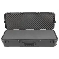 SKB Protective Case: 14 1/2 in x 44 1/2 in x 10 in, Solid, Black, 2 Wheels, 27 lb Wt (MPN 3i-4414-10BL)