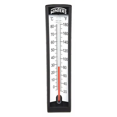 WINTERS Lead-Free Adjustable-Angle Thermometer with Thermowell, TAS141LF