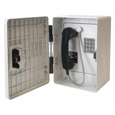 HUBBELL GAI-TRONICS Telephone: Surface Mount, Rugged Phones for Haz Areas, Keypad - Rugged Phones for Hazardous Areas
