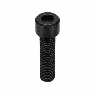 KERR LAKESIDE Socket Head Cap Screw: 1/4"-28 Thread Size, 1 in Lg, Std, Black Oxide, Alloy Steel - Inch System Standard Socket Head Cap Screws