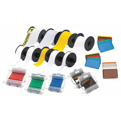 BRADY Label Starter Kit for BBP30 - Brady Lean & Visual Workplace Labeling Kits