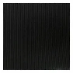 Composite mud flaps for rear vehicle location, measuring 24 in height, 24 in width, and 1/4 in thickness. Sold as a pair (1 PR) in black. Used on trucks and trailers to deflect mud, stones, and water, reducing spray and protecting the undercarriage.