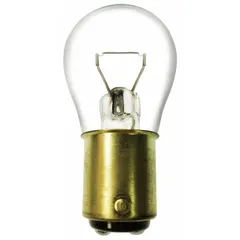 BAY15d Double-Contact Indexed Bayonet Base Lamp, S8, 5.4V AC, White, 1612