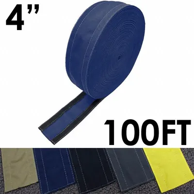 ELECTRIDUCT Cable protector: 4 in Overall Wd, 100 ft Lg, Nylon - Fabric Hook-and-Loop Cable Floor Covers
