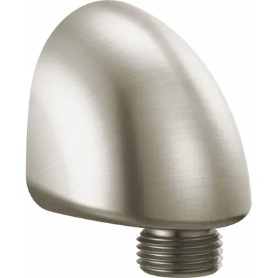 Delta Wall Elbow: Brass, 1/2 in Connection Size, Male NPSM/NPT Connection - Wall Elbows for Handheld Showerheads