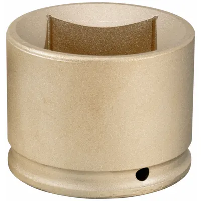 AMPCO Impact Socket: 1/2 in Drive Size, 1 5/8 in Socket Size, 4-Point, Std - 1/2" Drive SAE Non-Sparking Impact Sockets