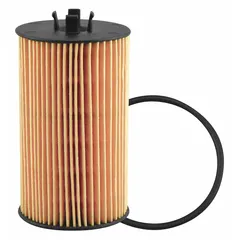 Cartridge oil filter element with cellulose media, 4 3/16 in overall height, and 2 1/4 in outside diameter. Includes furnished gasket. Compatible with Pontiac vehicles. Used in engine oil filtration systems to remove contaminants.