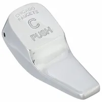 Handle: Chicago Faucets, For Naiad Cartridges Series, Lever Handle, Use with Cold Water Temp, Metal (MPN 336-402KJKCP)
