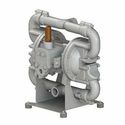 SANDPIPER Stainless Steel Housing AODD Pump, 1 in NPT, 70 gpm, HDF1,DR2S - Stainless Steel Housing AODD Pumps