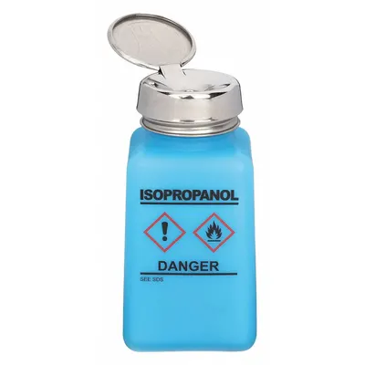 MENDA Dropper Bottle: HDPE, 177.4 mL, 6 fl oz, IPA, Closure Included, Dropper - HDPE Dispensing Bottles