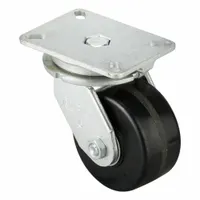 ALBION Plate Caster: Swivel, No Brake, Phenolic, 6 in Wheel Dia, 3 in Wheel Wd, 8 in Mounting Ht (MPN 90TM06501S)