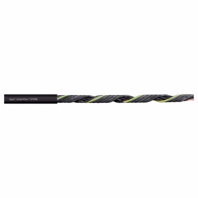 CHAINFLEX Control Cable: 14 AWG, 25 Conductors, Order by the Foot, PUR Jacket - Continuous Flexing Control Cables