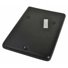 Replacement left end cap for Dayton brand material handling equipment, specifically model 2LEB4. Used during maintenance or repair to seal the left end of compatible assemblies. Supports system operation in industrial environments.