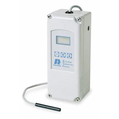 RANCO Temperature Control: Dual Stages, Heat or Cool, -30°F to 220°F, Digital - Dual-Stage Electronic Temperature Controls