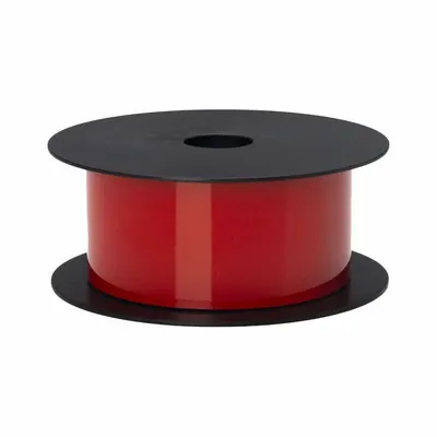 BROTHER Continuous Label Stock: 2 in x 75 ft, Vinyl, Red, Indoor/Outdoor (MPN BMSLT204SGRF) - Brother Thermal Transfer Continuous Label Rolls